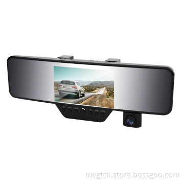 4.3"LCD Blue Rearview Mirrorhd 720p GPS Car Camera